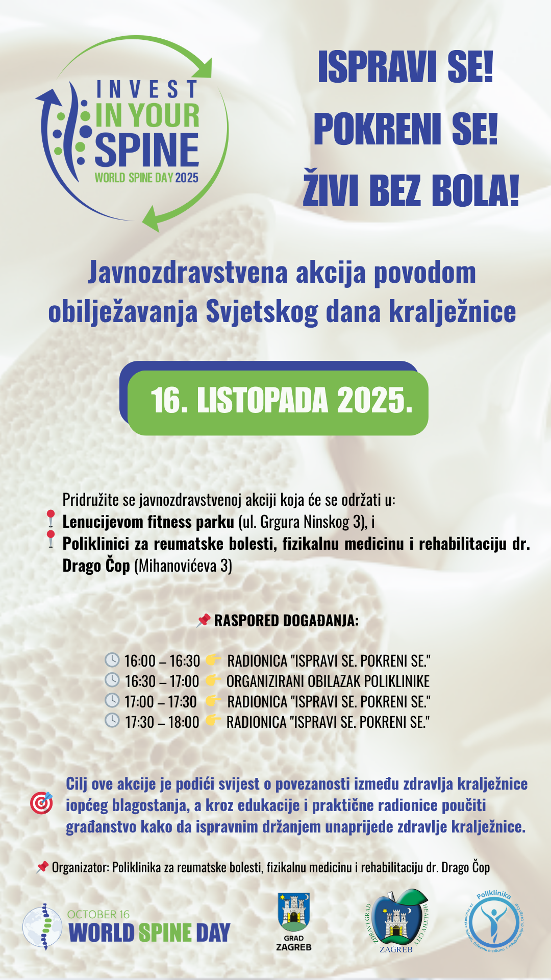 Obilježavanje Svjetskog tjedna kralježnice 2025.